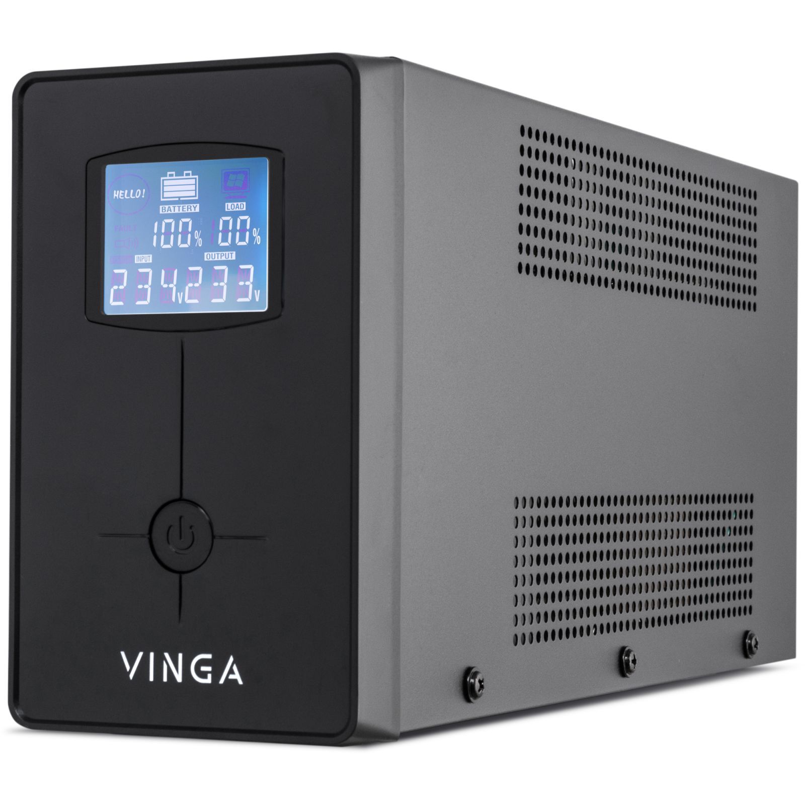 ДБЖ Vinga LCD 800VA metal case (VPC-800M)
